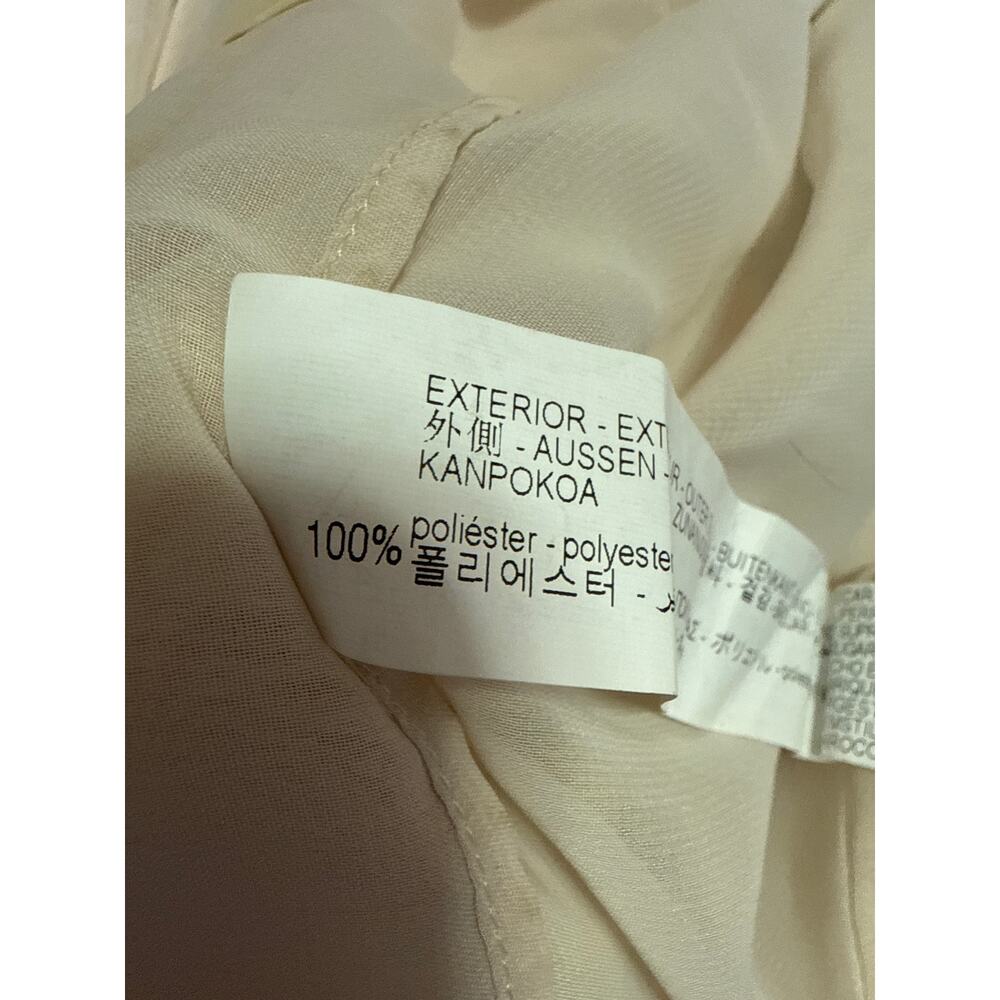 Zara Multicolor Floral Chiffon Sleeveless Cami Camisole Maxi A-line Tank Dress L - Picture 7 of 10